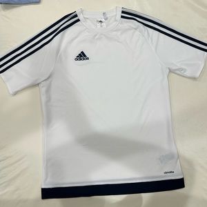 Adidas Kids White Top Sz XL